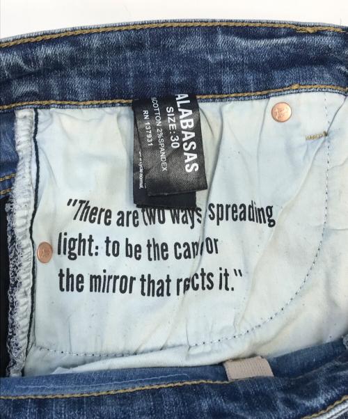 VALABASAS（バラバサス）VALABASAS (バラバサス) 'RIFT” BAGGY DENIM JEAN インディゴ サイズ:30の古着・服飾アイテム