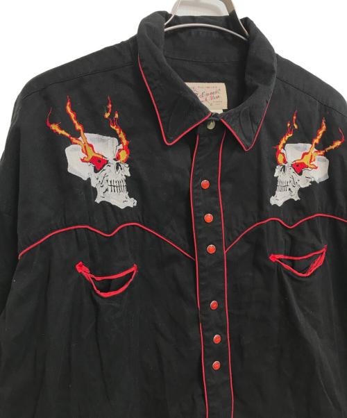 Rockmount Ranch Wear（ロックマウントランチウェア）Rockmount Ranch Wear (ロックマウントランチウェア) ウエスタンシャツ ブラック サイズ:XXLの古着・服飾アイテム