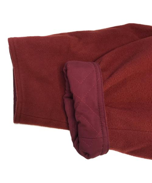 GIVENCHY（ジバンシィ）GIVENCHY (ジバンシィ) フーデッドウールコート レッド サイズ:52の古着・服飾アイテム