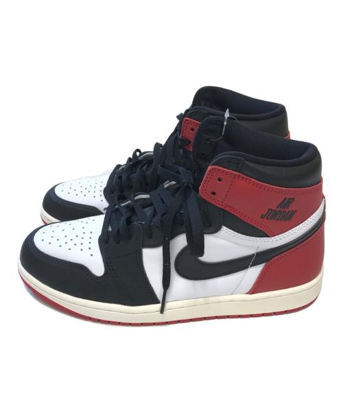 NIKE（ナイキ）NIKE (ナイキ) AIR JORDAN 1 RETRO HIGH OG NIKE レッド サイズ:USA9.5/EUR43/UK8.5/CM27.5の古着・服飾アイテム