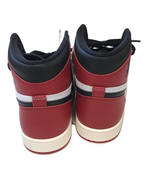 NIKE（ナイキ）NIKE (ナイキ) AIR JORDAN 1 RETRO HIGH OG NIKE レッド サイズ:USA9.5/EUR43/UK8.5/CM27.5の古着・服飾アイテム