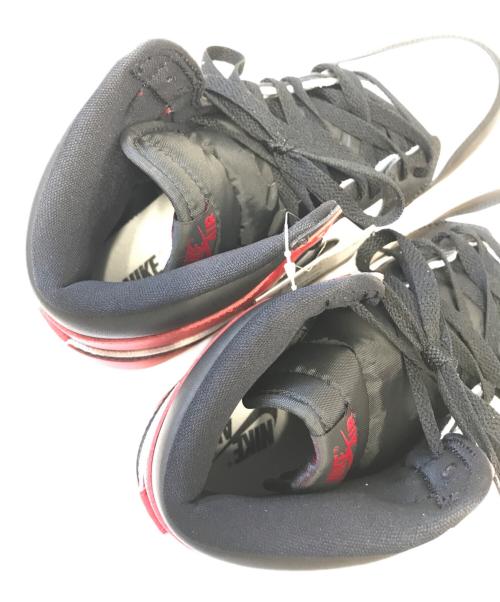 NIKE（ナイキ）NIKE (ナイキ) AIR JORDAN 1 RETRO HIGH OG NIKE レッド サイズ:USA9.5/EUR43/UK8.5/CM27.5の古着・服飾アイテム