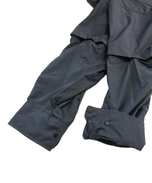 meanswhile（ミーンズワイル）meanswhile (ミーンズワイル) Feather Smooth Snap SH グレー サイズ:3の古着・服飾アイテム