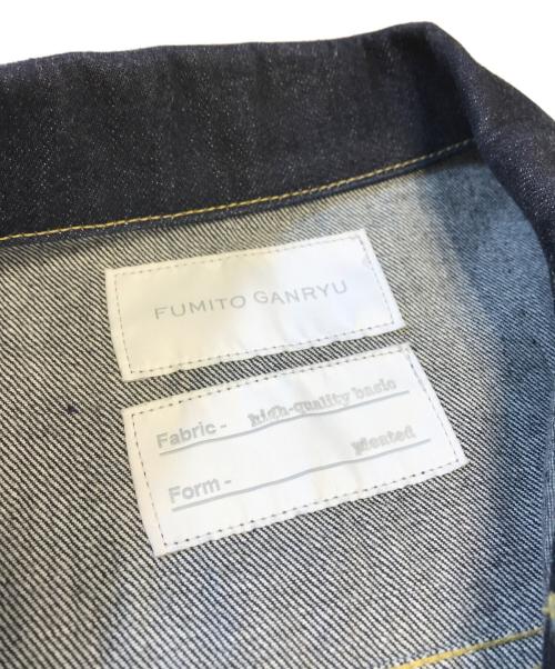 FUMITO GANRYU（フミトガンリュウ）FUMITO GANRYU (フミトガンリュウ) デニムジャケット インディゴ サイズ:SIZE2の古着・服飾アイテム