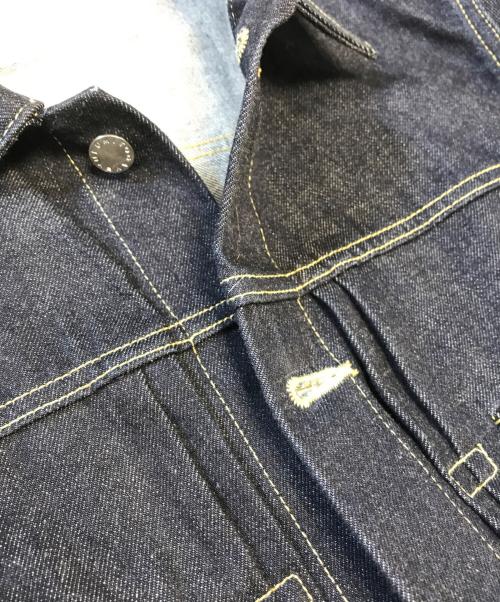 FUMITO GANRYU（フミトガンリュウ）FUMITO GANRYU (フミトガンリュウ) デニムジャケット インディゴ サイズ:SIZE2の古着・服飾アイテム