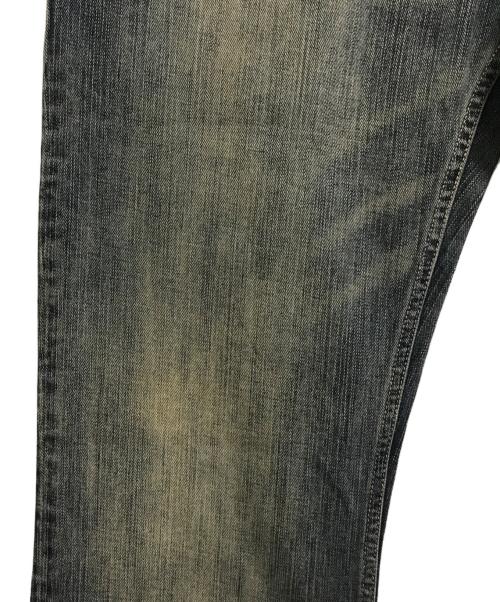 BALENCIAGA（バレンシアガ）BALENCIAGA (バレンシアガ) ウォシュド加工 ブーツ カット デニム パンツ インディゴ サイズ:Lの古着・服飾アイテム