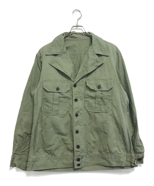 VINTAGE MILITARY（ヴィンテージ ミリタリー）VINTAGE MILITARY (ヴィンテージ ミリタリー) US ARMY Ｍ-41 HBTジャケット カーキ サイズ:40-Rの古着・服飾アイテム