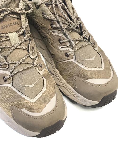 HOKAONEONE（ホカオネオネ）HOKAONEONE (ホカオネオネ) ANACAPA LOW GTX ベージュ サイズ:US9.5D/UK9/EU43½/JPN27.5の古着・服飾アイテム