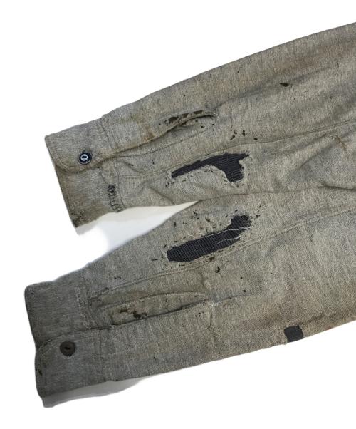 GREAT WESTERN（グレートウェスタン）GREAT WESTERN (グレートウェスタン) ウールワークシャツ グレー サイズ:Sの古着・服飾アイテム