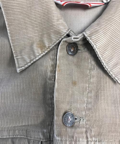 LEVI'S（リーバイス）LEVI'S (リーバイス) 70'sコーデュロイトラッカ－ジャケット ベージュ サイズ:38の古着・服飾アイテム