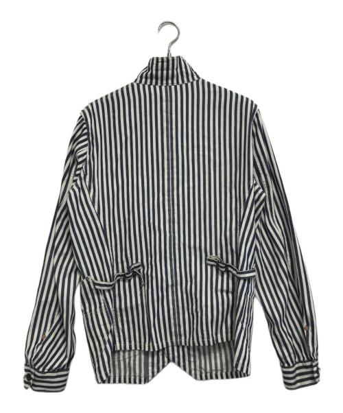 SUGAR CANE（シュガーケーン）SUGAR CANE (シュガーケーン) MISTER FREEDOM (ミスターフリーダム) ヒッコリーコンダクタージャケット ホワイト サイズ:38の古着・服飾アイテム