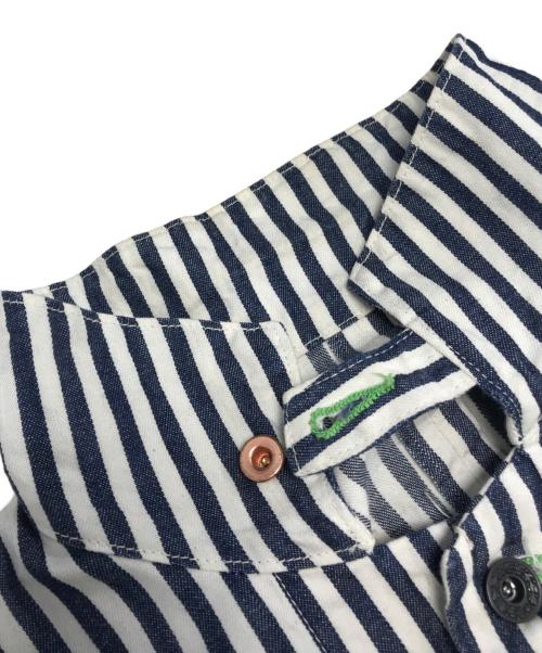 SUGAR CANE（シュガーケーン）SUGAR CANE (シュガーケーン) MISTER FREEDOM (ミスターフリーダム) ヒッコリーコンダクタージャケット ホワイト サイズ:38の古着・服飾アイテム