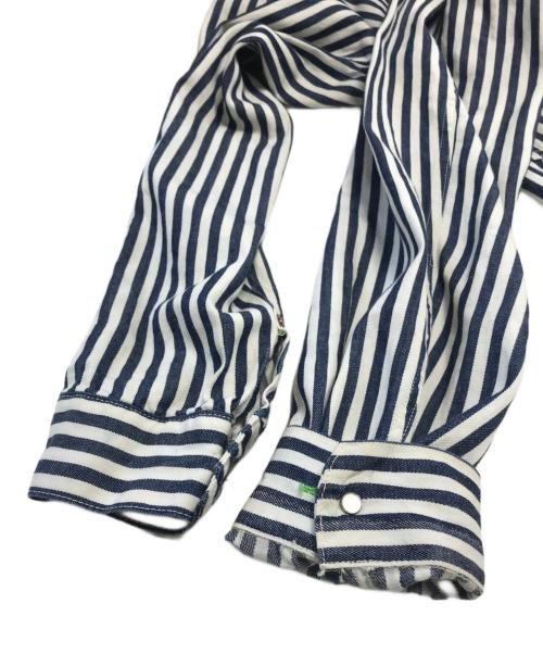 SUGAR CANE（シュガーケーン）SUGAR CANE (シュガーケーン) MISTER FREEDOM (ミスターフリーダム) ヒッコリーコンダクタージャケット ホワイト サイズ:38の古着・服飾アイテム