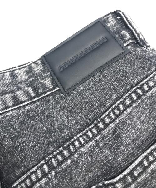 DDNPHH（DDNPHH）DDNPHH (DDNPHH) 再構築フレアデニム ブラック サイズ:XLの古着・服飾アイテム