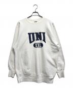 Championチャンピオン）の古着「リバースウィーブスウェット」｜ホワイト