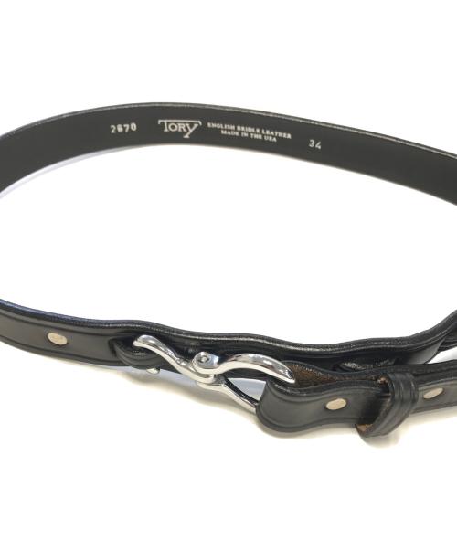 TORY（トリー）TORY (トリー) ベルト ブラック サイズ:34の古着・服飾アイテム