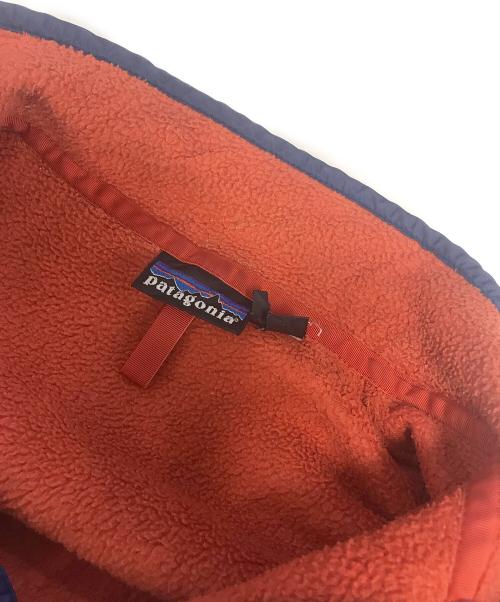 Patagonia（パタゴニア）Patagonia (パタゴニア) ハーフスナップフリースジャケット レッド サイズ:Mの古着・服飾アイテム
