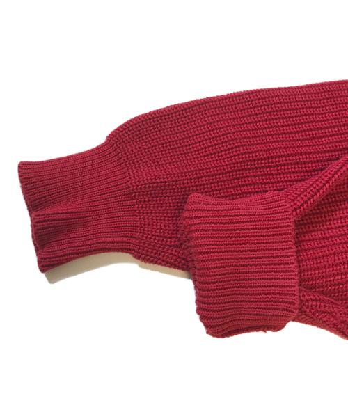 SUPREME（シュプリーム）SUPREME (シュプリーム) Tonal Stripe Crewnwck Sweater レッド サイズ:Mの古着・服飾アイテム