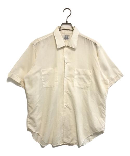 ARROW（アロー）ARROW (アロー) 半袖シャツ ホワイト サイズ:Lの古着・服飾アイテム