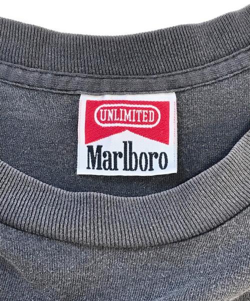 marlboro（マルボロ）Marlboro (マルボロ) ポケットTシャツ ブラック サイズ:XLの古着・服飾アイテム