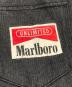 中古・古着 Marlboro (マルボロ) ポケットTシャツ ブラック サイズ:XL：18000円