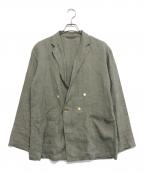 AQUELLOS OJOS VERDES BISHUアケヨス・オホス・ヴェルデス・ビシュウ）の古着「ダブルジャケット」｜ブラウン