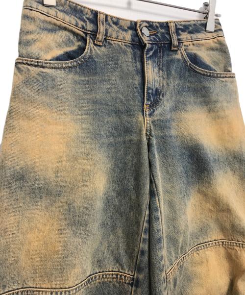 ARIES（アリーズ）ARIES (アリーズ) ACID WASH LOW RISE FLARE インディゴ サイズ:25の古着・服飾アイテム