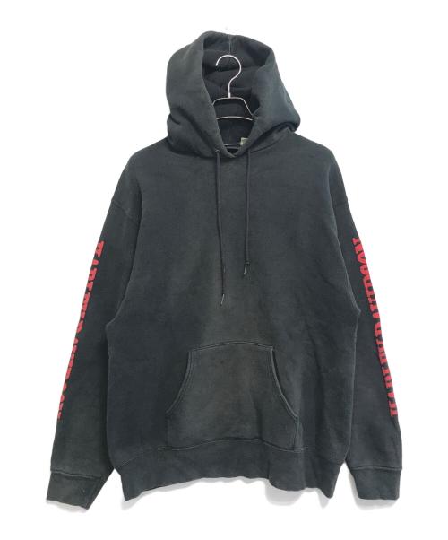 HARLEY-DAVIDSON（ハーレーダビッドソン）HARLEY-DAVIDSON (ハーレーダビッドソン) 袖・背面プリントパーカー ブラック サイズ:Lの古着・服飾アイテム