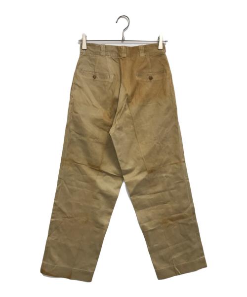 US ARMY（ユーエスアーミー）US ARMY (ユーエスアーミー) チノパン ベージュ サイズ:表記なしの古着・服飾アイテム