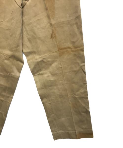 US ARMY（ユーエスアーミー）US ARMY (ユーエスアーミー) チノパン ベージュ サイズ:表記なしの古着・服飾アイテム