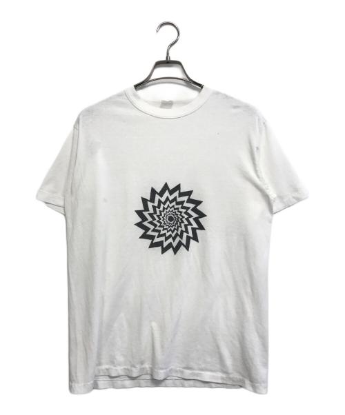 VINTAGE（ヴィンテージ）VINTAGE (ヴィンテージ) サイケデリック柄Tシャツ ホワイト サイズ:XLの古着・服飾アイテム