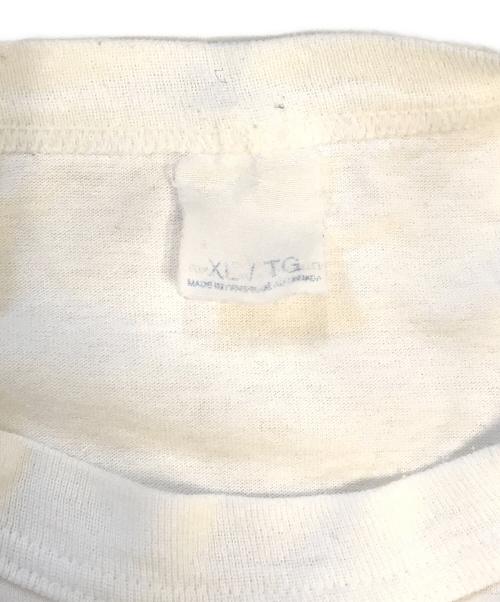 VINTAGE（ヴィンテージ）VINTAGE (ヴィンテージ) サイケデリック柄Tシャツ ホワイト サイズ:XLの古着・服飾アイテム