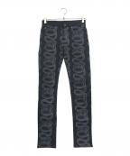 Hysteric Glamourヒステリックグラマー）の古着「NAKE LOOP SKINNY DENIM PANTS」｜ブラック
