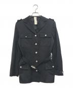 GIANNI VERSACEジャンニ・ヴェルサーチ）の古着「サファリジャケット」｜ブラック