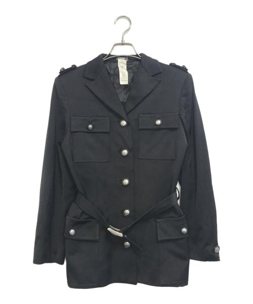 GIANNI VERSACE（ジャンニ・ヴェルサーチ）GIANNI VERSACE (ジャンニ・ヴェルサーチ) サファリジャケット ブラック サイズ:表記なしの古着・服飾アイテム