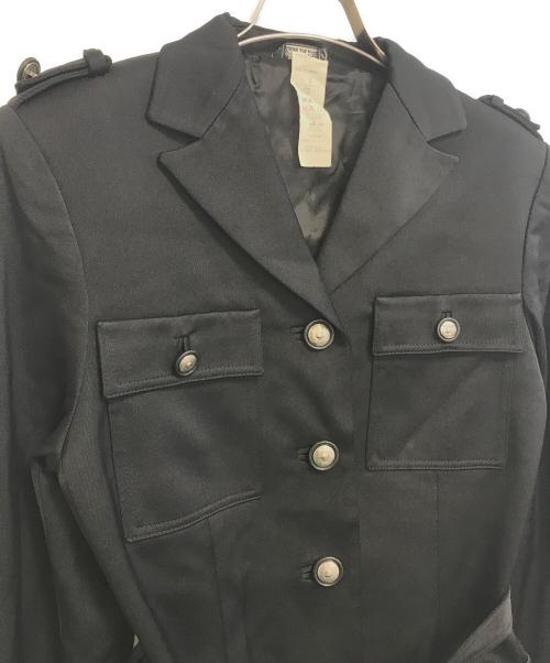 GIANNI VERSACE（ジャンニ・ヴェルサーチ）GIANNI VERSACE (ジャンニ・ヴェルサーチ) サファリジャケット ブラック サイズ:表記なしの古着・服飾アイテム