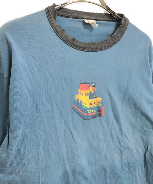 WINTERLAND（ウィンターランド）WINTERLAND (ウィンターランド) 長袖カットソー ブルー サイズ:Lの古着・服飾アイテム