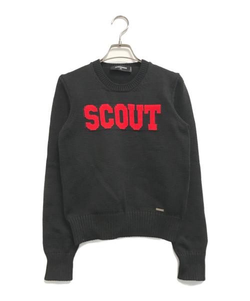 DSQUARED2（ディースクエアード）DSQUARED2 (ディースクエアード) セーター ブラック サイズ:XSの古着・服飾アイテム