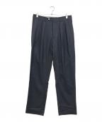 NEATニート）の古着「2タックウールパンツ」｜ネイビー