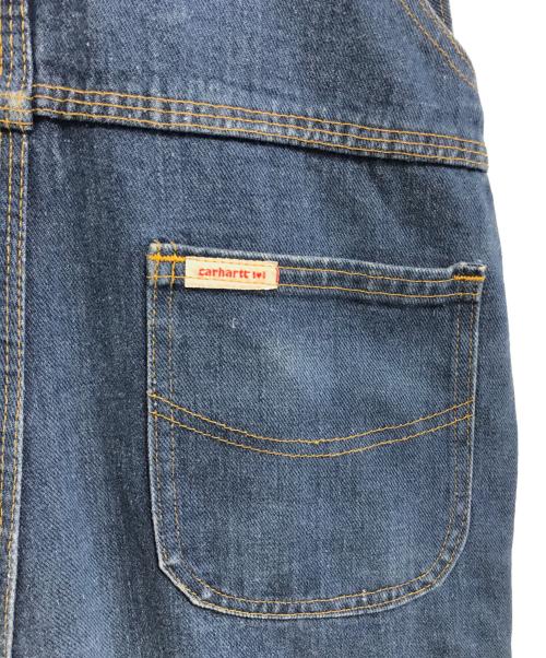 CarHartt（カーハート）CarHartt (カーハート) デニムオーバーオール インディゴ サイズ:表記なしの古着・服飾アイテム