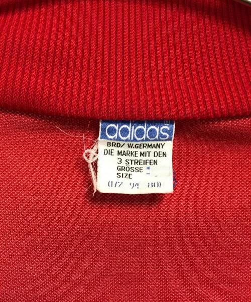 adidas（アディダス）adidas (アディダス) トラックジャケット レッド サイズ:表記なしの古着・服飾アイテム
