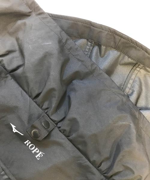 MIZUNO（ミズノ）MIZUNO (ミズノ) ROPE (ロペ) WINDSTOPPER ギャザーハーフコート ブラック サイズ:36の古着・服飾アイテム