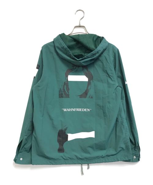 UNDERCOVER（アンダーカバー）UNDERCOVER (アンダーカバー) ナイロンフードコーチジャケット グリーン サイズ:2の古着・服飾アイテム
