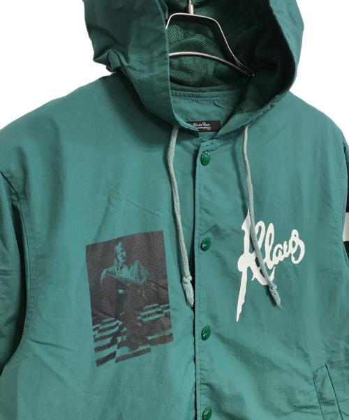 UNDERCOVER（アンダーカバー）UNDERCOVER (アンダーカバー) ナイロンフードコーチジャケット グリーン サイズ:2の古着・服飾アイテム