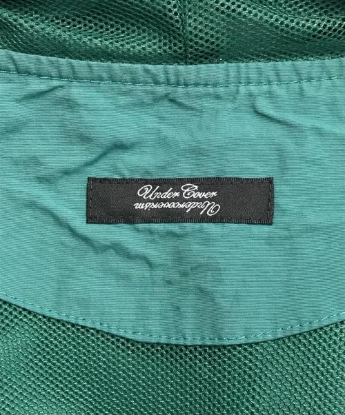 UNDERCOVER（アンダーカバー）UNDERCOVER (アンダーカバー) ナイロンフードコーチジャケット グリーン サイズ:2の古着・服飾アイテム