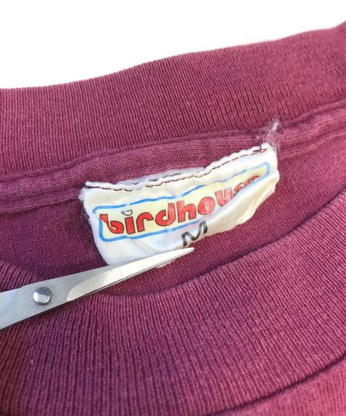 BIRDHOUSE（バードハウス）BIRDHOUSE (バードハウス) Tシャツ レッド サイズ:Mの古着・服飾アイテム