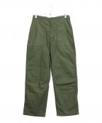 VINTAGE MILITARYヴィンテージ ミリタリー）の古着「US ARMY ベイカーパンツ」｜オリーブ