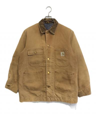 神フェード⭐️カーハート　ミシガンチョアコート　carhartt　Lサイズ相当 中古・古着通販】CarHartt (カーハート) ミシガンチョアコート カーキ