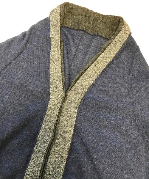 Y's（ワイズ）Y's (ワイズ) レイヤードニットカーディガン ネイビー サイズ:2の古着・服飾アイテム