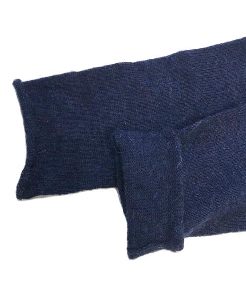 Y's（ワイズ）Y's (ワイズ) レイヤードニットカーディガン ネイビー サイズ:2の古着・服飾アイテム